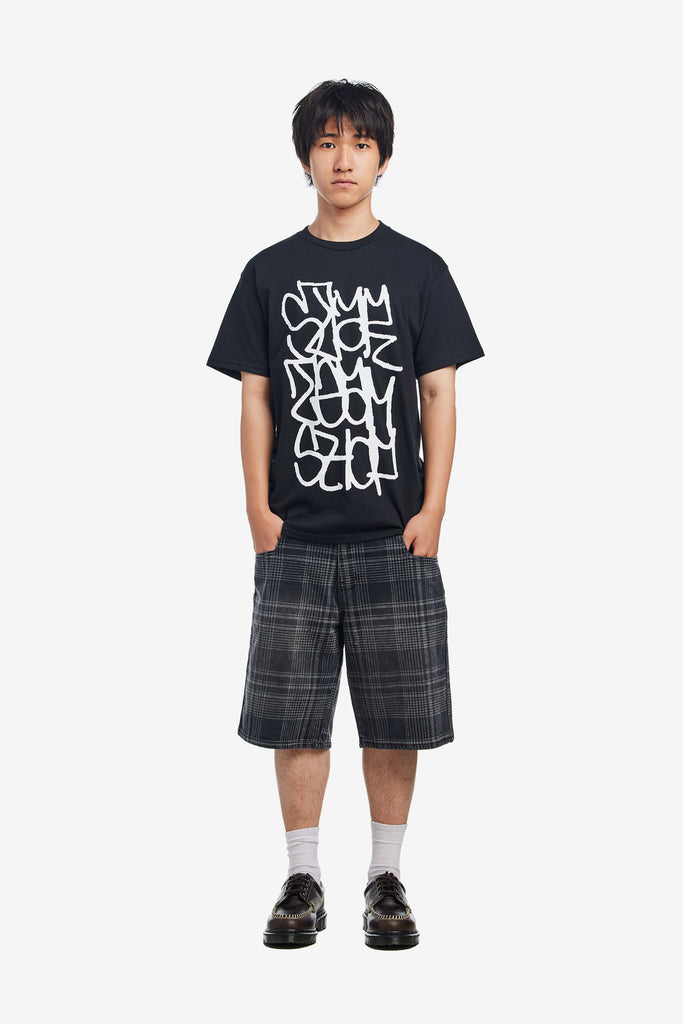 PLAID STAR JEAN SHORTS - WORKSOUT WORLDWIDE