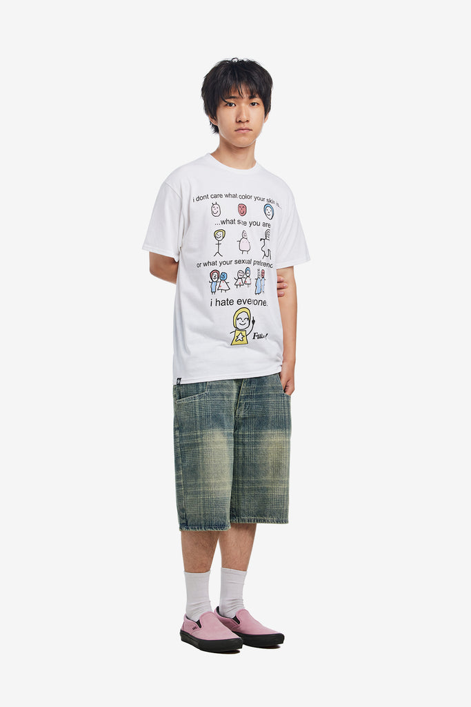 PLAID STAR JEAN SHORTS - WORKSOUT WORLDWIDE