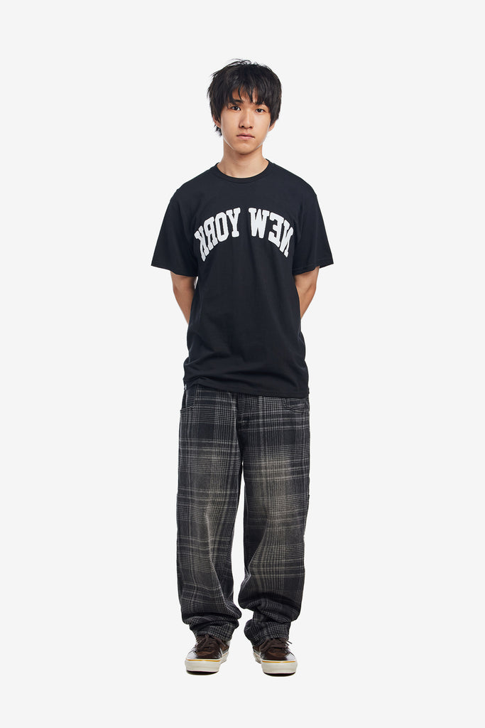 BACKWARDS NEW YORK TEE - WORKSOUT WORLDWIDE