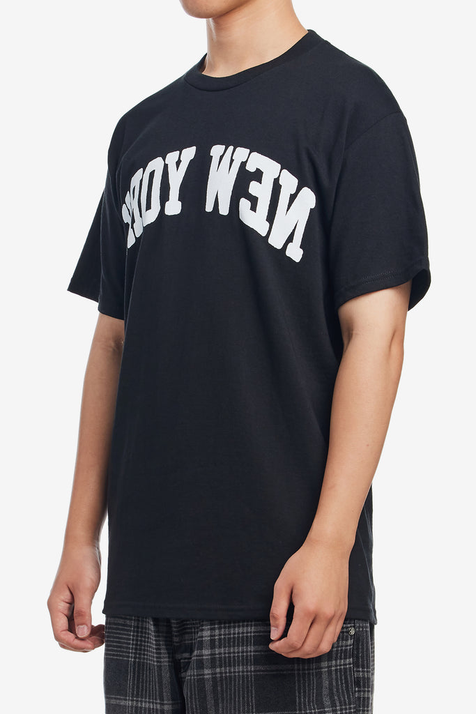 BACKWARDS NEW YORK TEE - WORKSOUT WORLDWIDE
