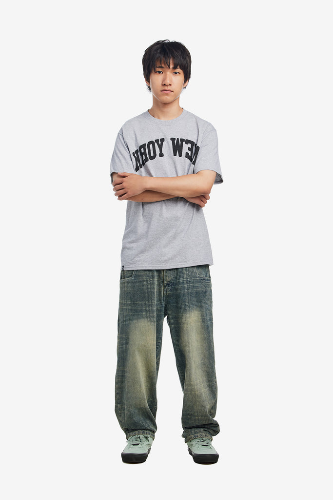 BACKWARDS NEW YORK TEE - WORKSOUT WORLDWIDE