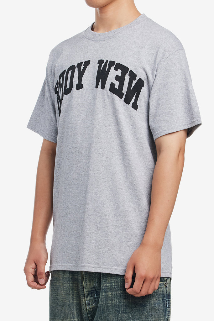 BACKWARDS NEW YORK TEE - WORKSOUT WORLDWIDE