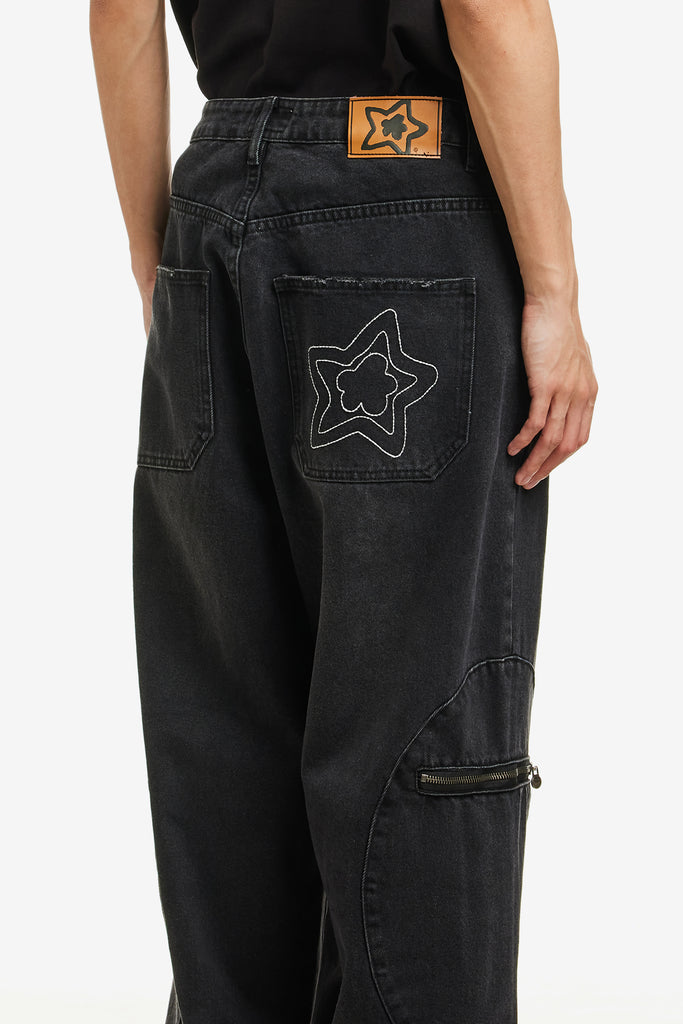 CIRCLE CARGO JEANS - WORKSOUT WORLDWIDE