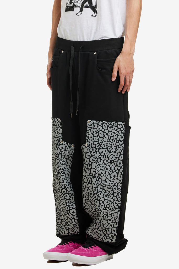 LEOPARD SWEAT PANTS - WORKSOUT WORLDWIDE