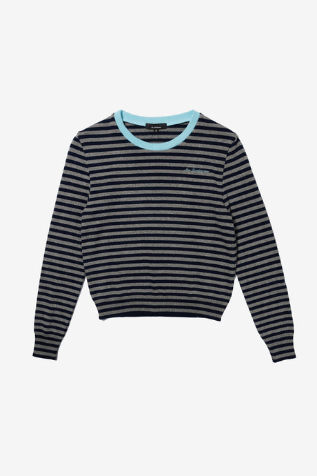KNITTED STRIPED LONG SLEEVE