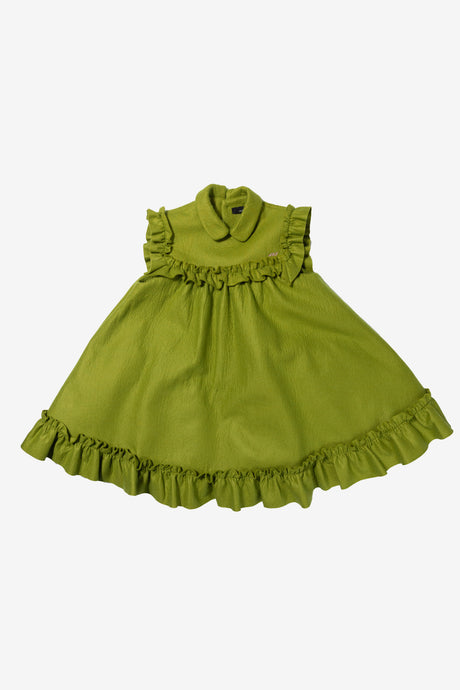 CHILDHOOD FRILLED MINI DRESS