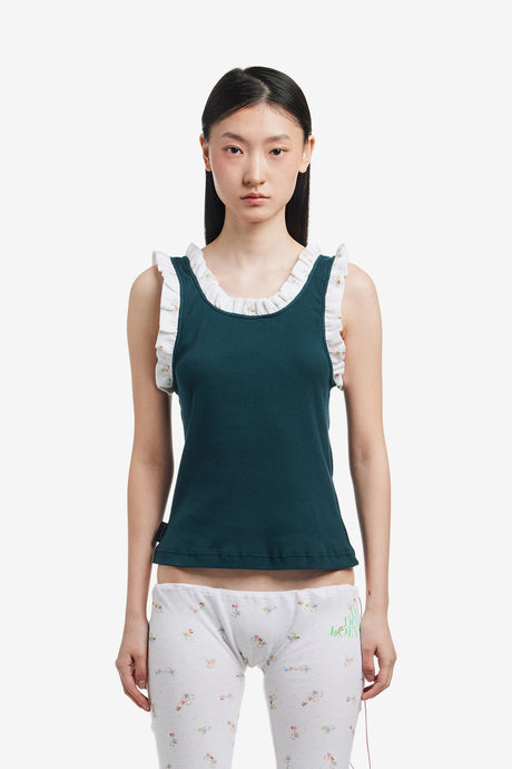 FRILLED TANK TOP