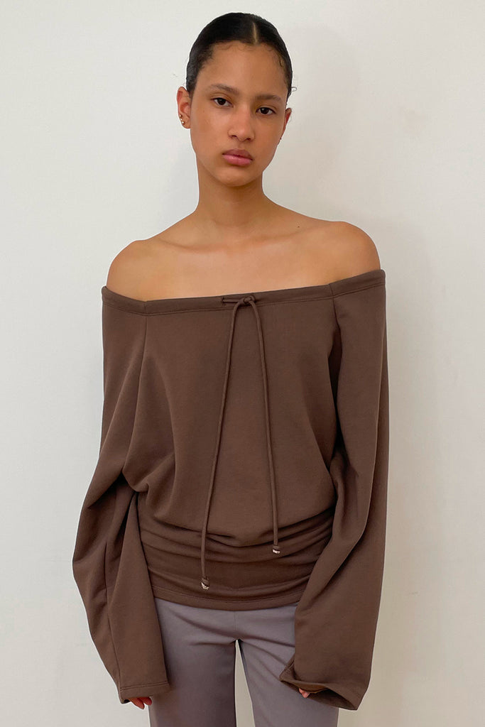 SQUARE OFF-SHOULDER TOP | WORKSOUT WORLDWIDE
