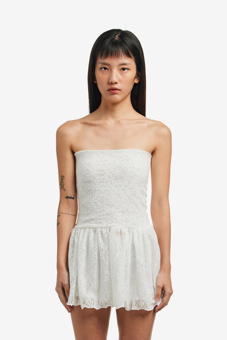 BOTH SKIRT AND TOP IN LACE