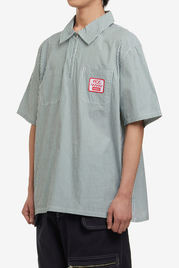 THEORIES X ACE ZIP WORK SHIRT - WORKSOUT WORLDWIDE