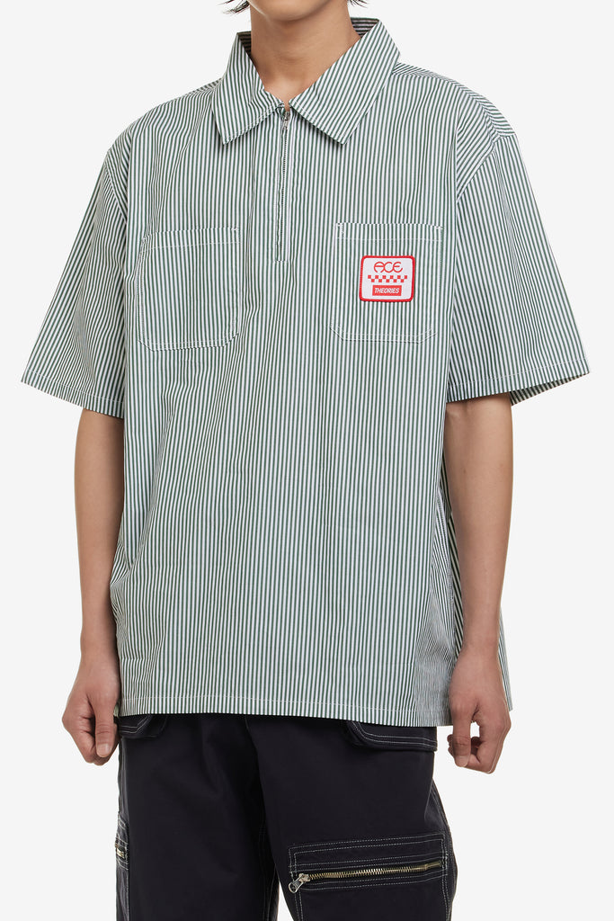 THEORIES X ACE ZIP WORK SHIRT - WORKSOUT WORLDWIDE