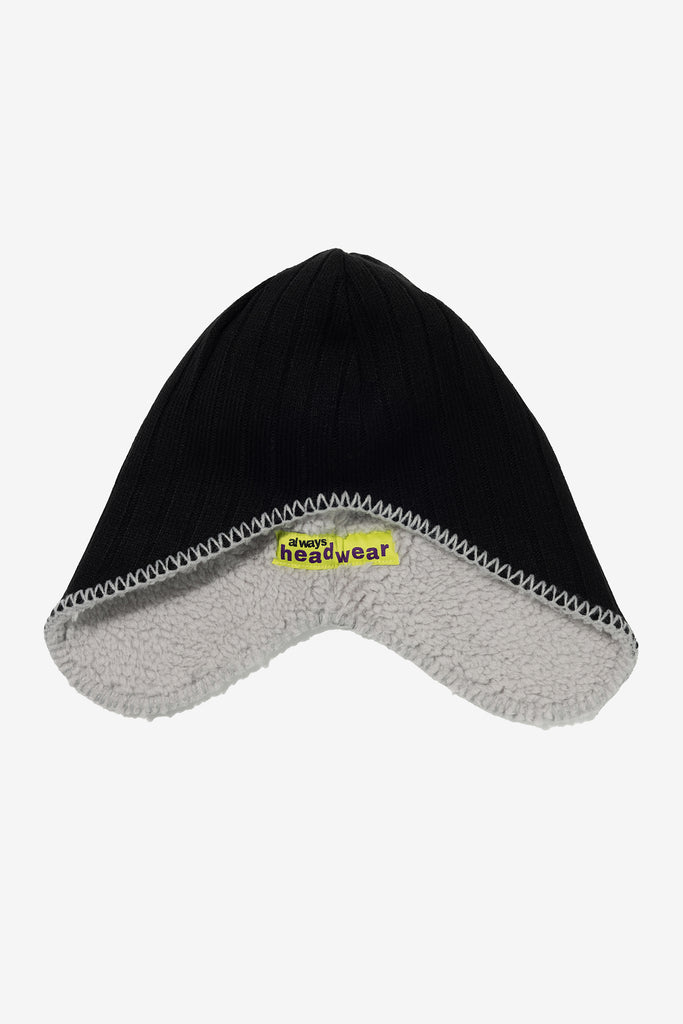 REVERSIBLE EAR FLAP BEANIE - WORKSOUT WORLDWIDE