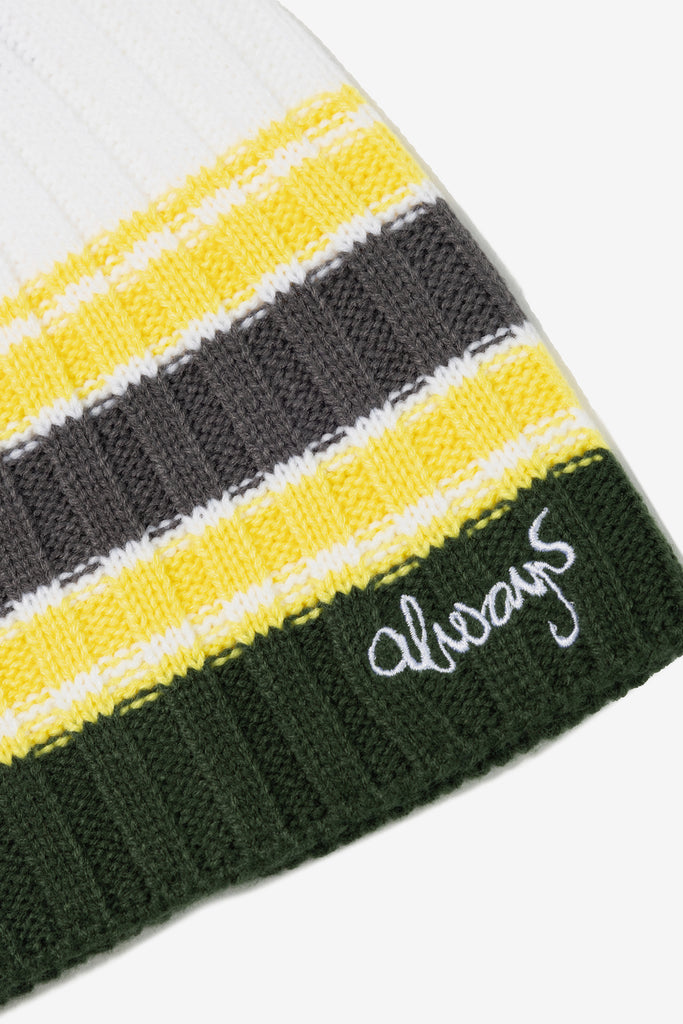CABLE KNIT CLYDE BEANIE - WORKSOUT WORLDWIDE
