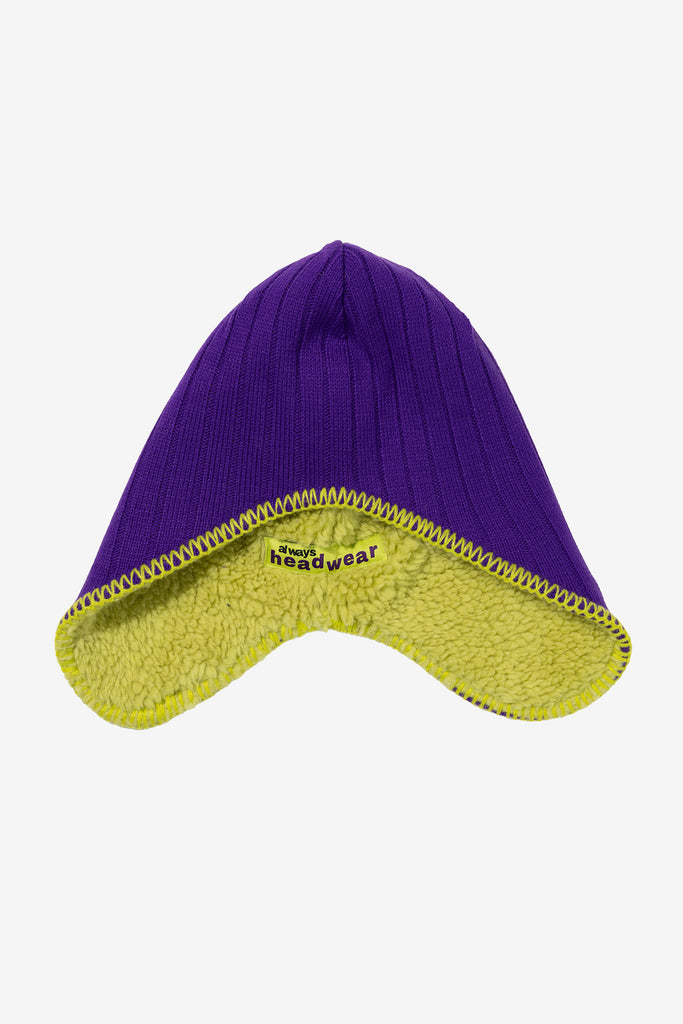 REVERSIBLE EAR FLAP BEANIE - WORKSOUT WORLDWIDE