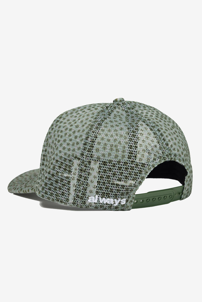 CORAL PATTERN TRUCKER CAP - WORKSOUT WORLDWIDE