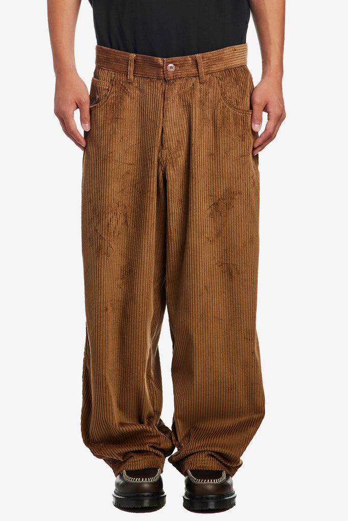 RELAXED THICK CORDUROY PANTS - WORKSOUT WORLDWIDE