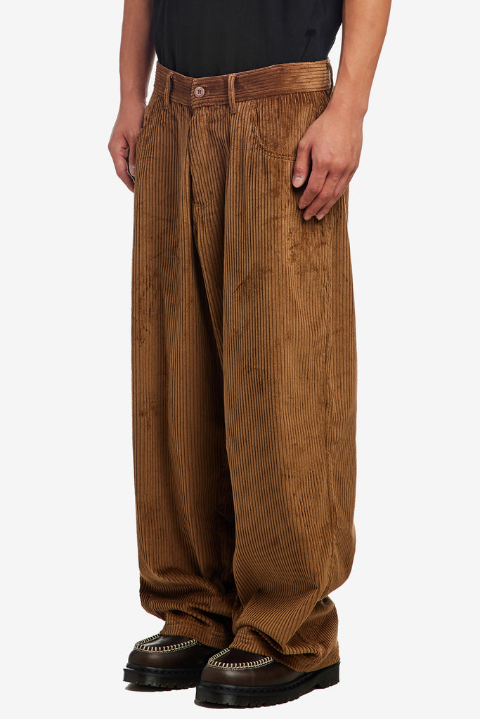 RELAXED THICK CORDUROY PANTS - WORKSOUT WORLDWIDE