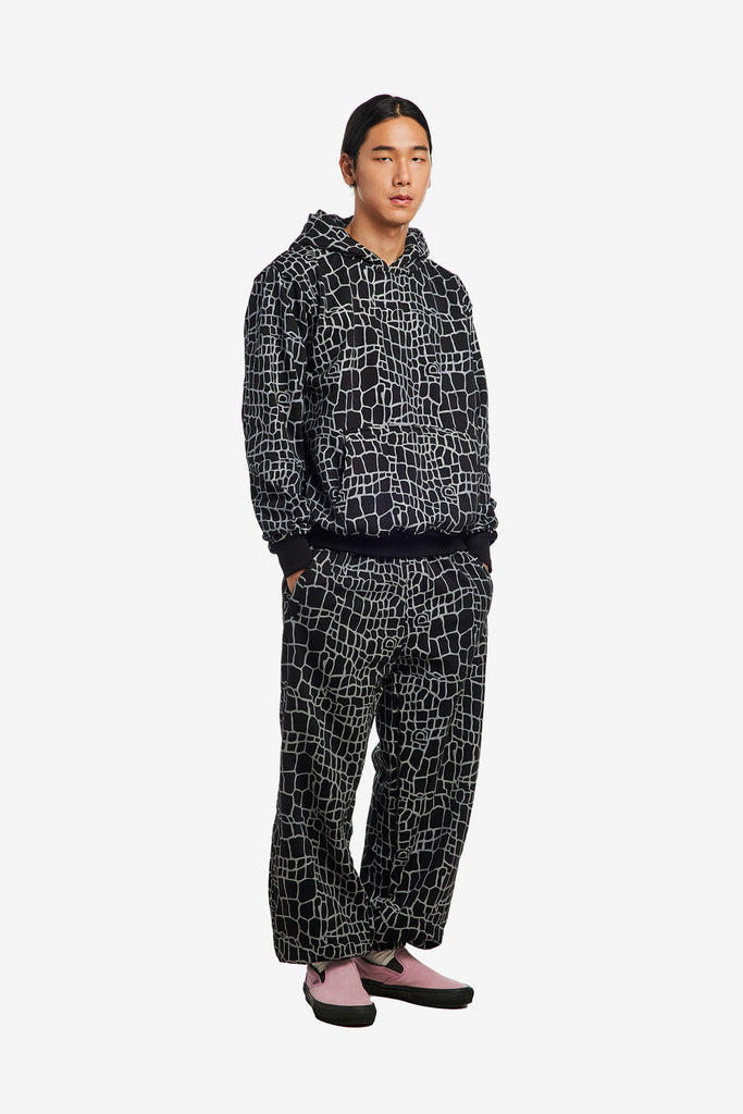 CROC PRINT HOODIE - WORKSOUT WORLDWIDE