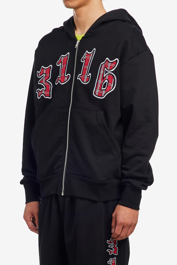 3116 PREMIUM ZIP UP HOODIE - WORKSOUT WORLDWIDE