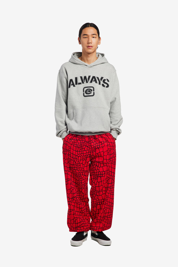 STENCIL PULLOVER HOODIE - WORKSOUT WORLDWIDE