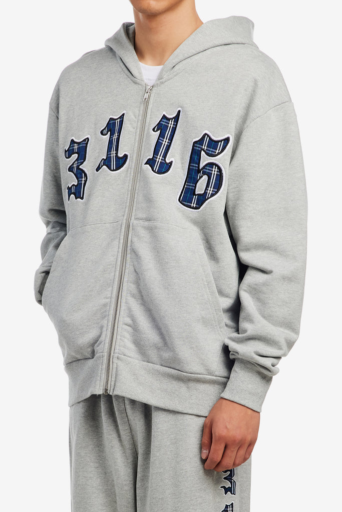 3116 PREMIUM ZIP UP HOODIE - WORKSOUT WORLDWIDE