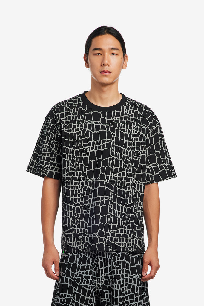 CROC PRINT T-SHIRT - WORKSOUT WORLDWIDE