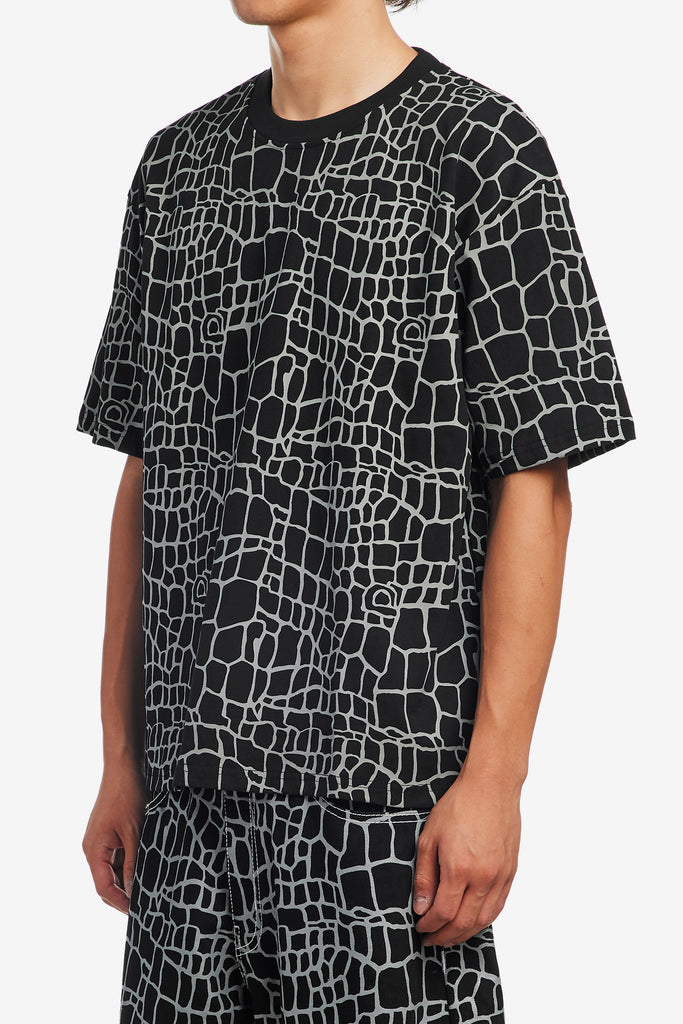 CROC PRINT T-SHIRT - WORKSOUT WORLDWIDE