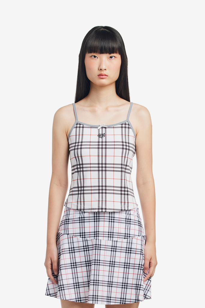 POLKA DOT HE@RT CAMI TOP - WORKSOUT WORLDWIDE