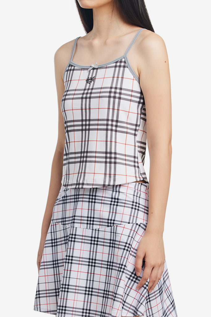 POLKA DOT HE@RT CAMI TOP - WORKSOUT WORLDWIDE