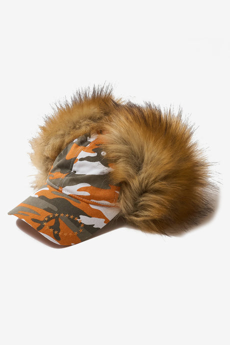 DOG EAR FUR CAP
