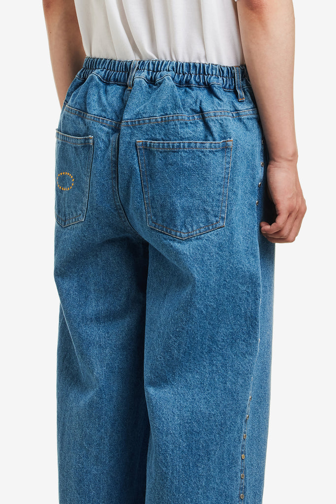 STRAIGHT STUUDED PANTS - WORKSOUT WORLDWIDE