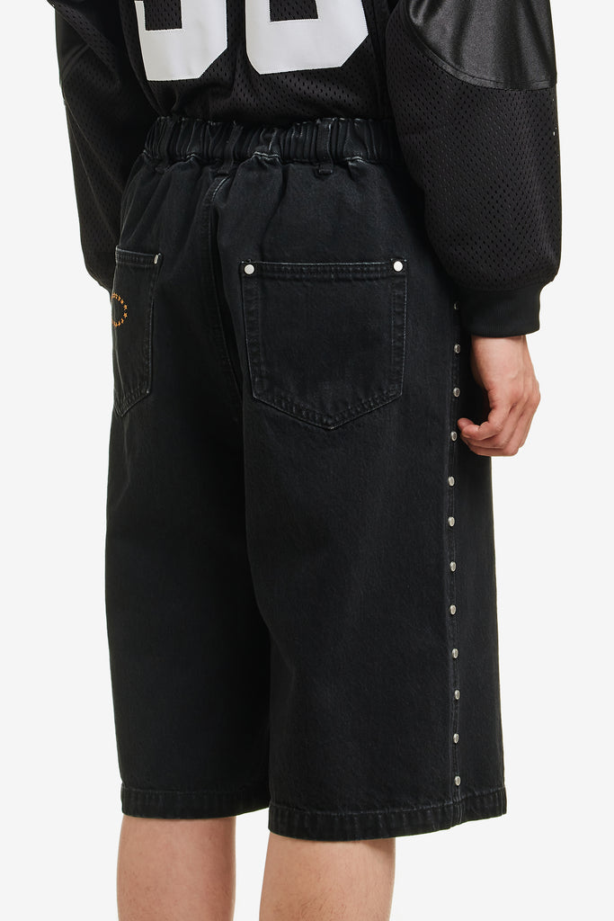 STUDDED WIDE SHORTS - WORKSOUT WORLDWIDE