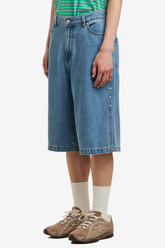 STUDDED WIDE SHORTS - WORKSOUT WORLDWIDE