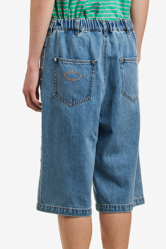 STUDDED WIDE SHORTS - WORKSOUT WORLDWIDE