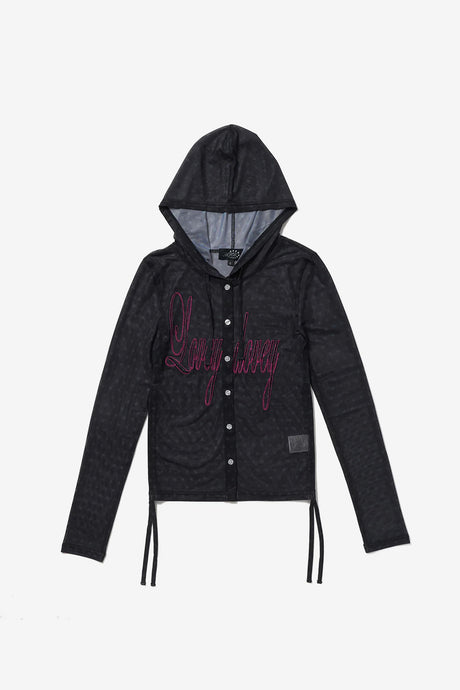 WMS STAR MESH BUTTON UP PARKA