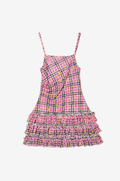 WMS STAR MESH CAMISOLE DRESS