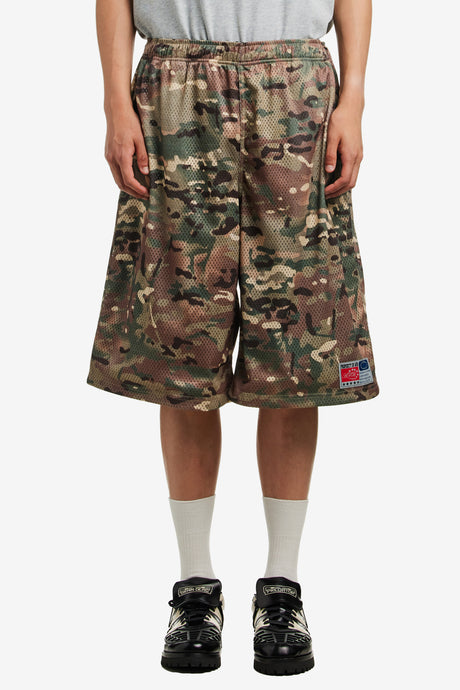 MESH WIDE SHORTS