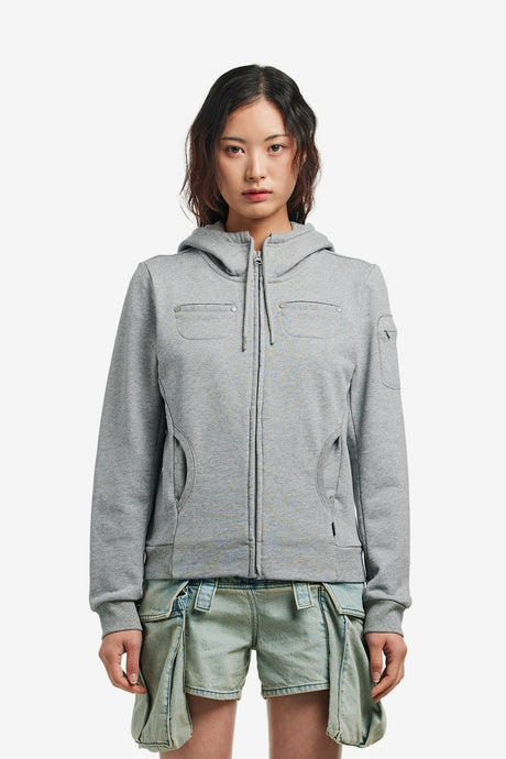 WMS SPORTY ZIP HOODIE