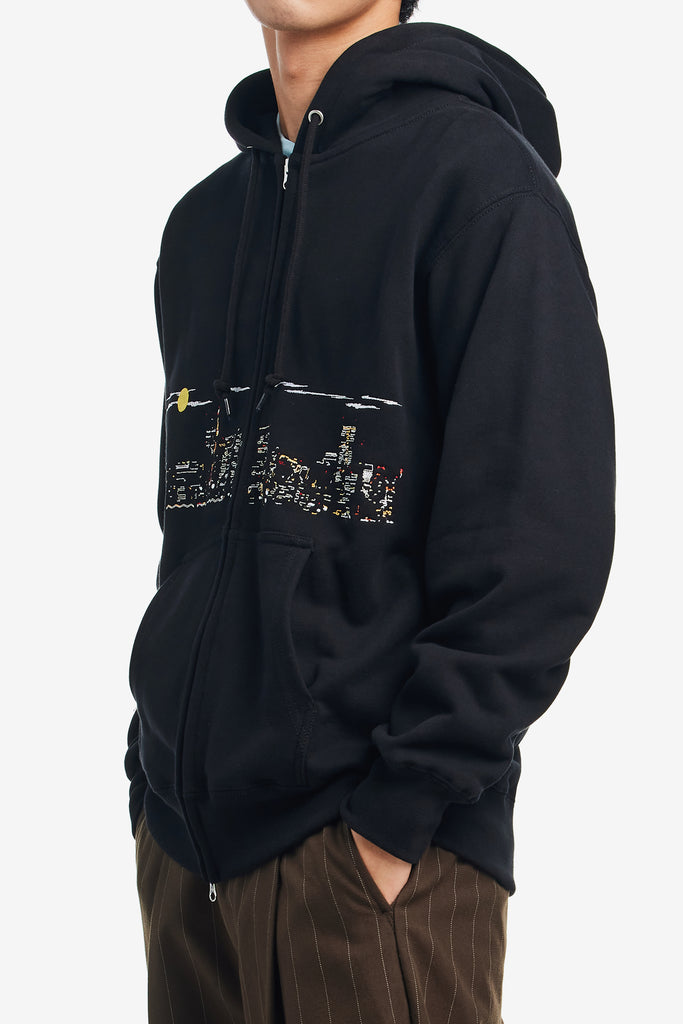BRIGHT AT NIGHT ZIP HOODIE - WORKSOUT WORLDWIDE