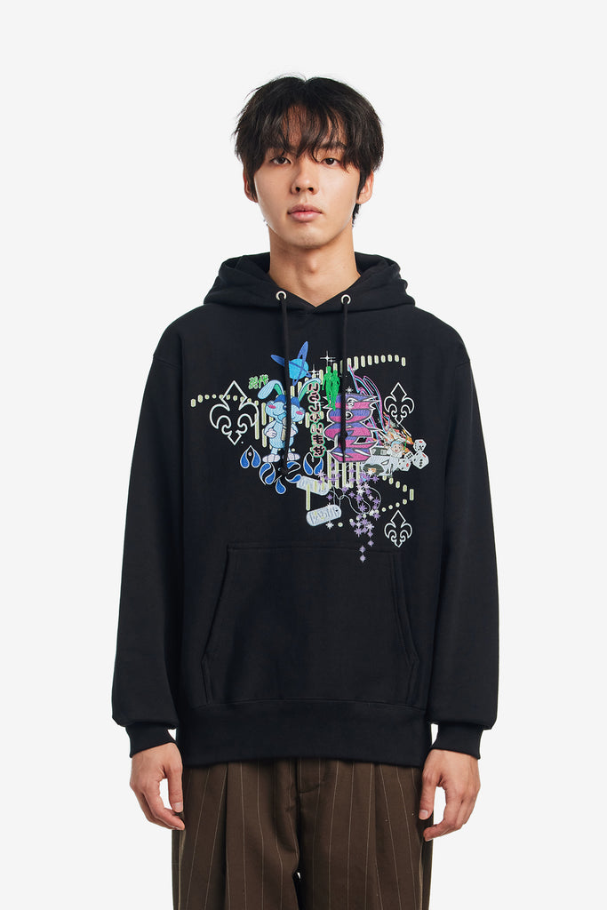 AB-A25 PRINT HOODIE - WORKSOUT WORLDWIDE