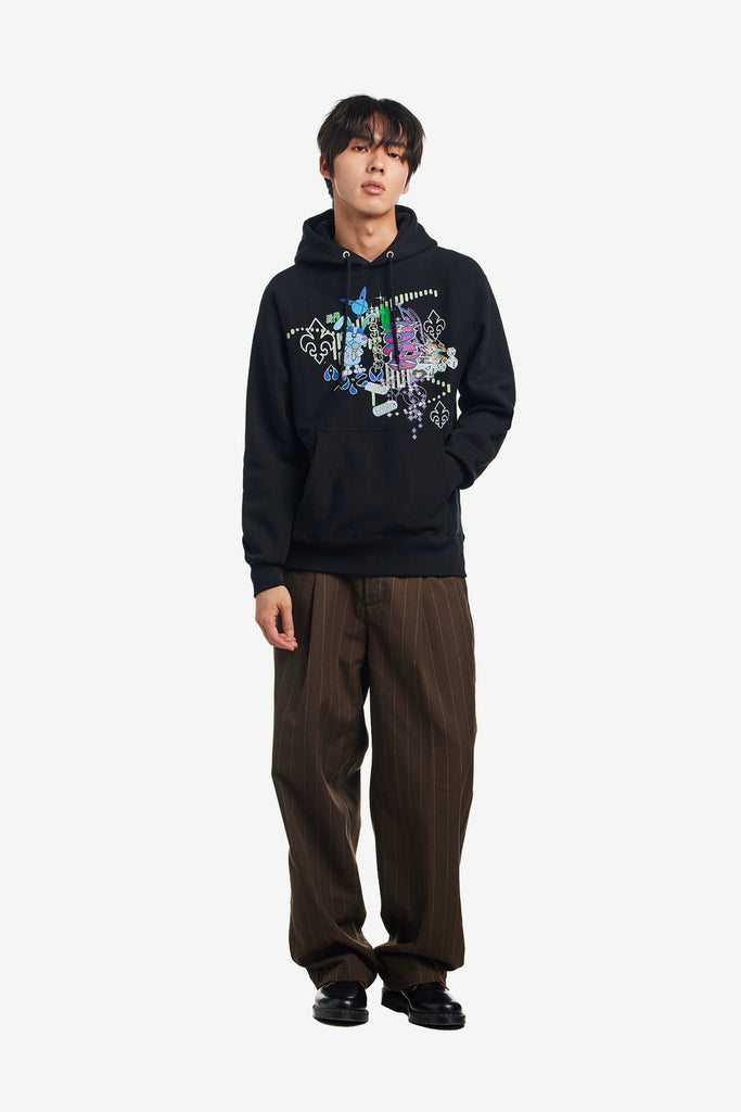 AB-A25 PRINT HOODIE - WORKSOUT WORLDWIDE