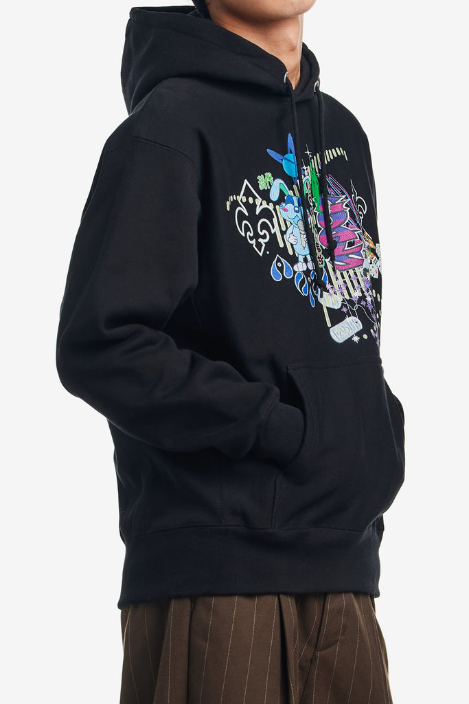 AB-A25 PRINT HOODIE - WORKSOUT WORLDWIDE