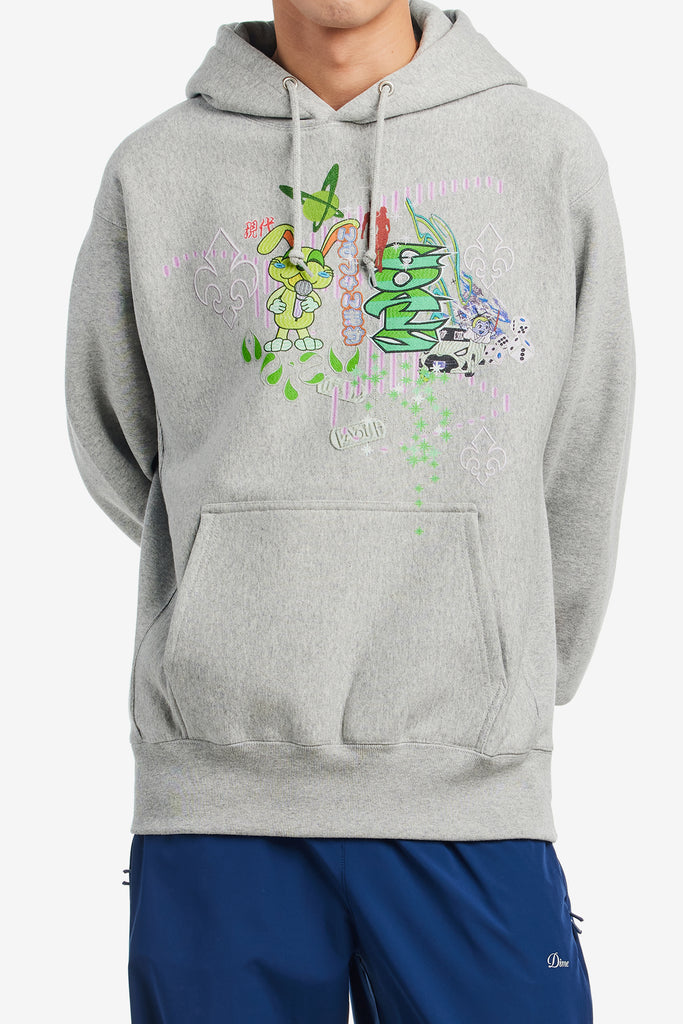 AB-A25 PRINT HOODIE - WORKSOUT WORLDWIDE