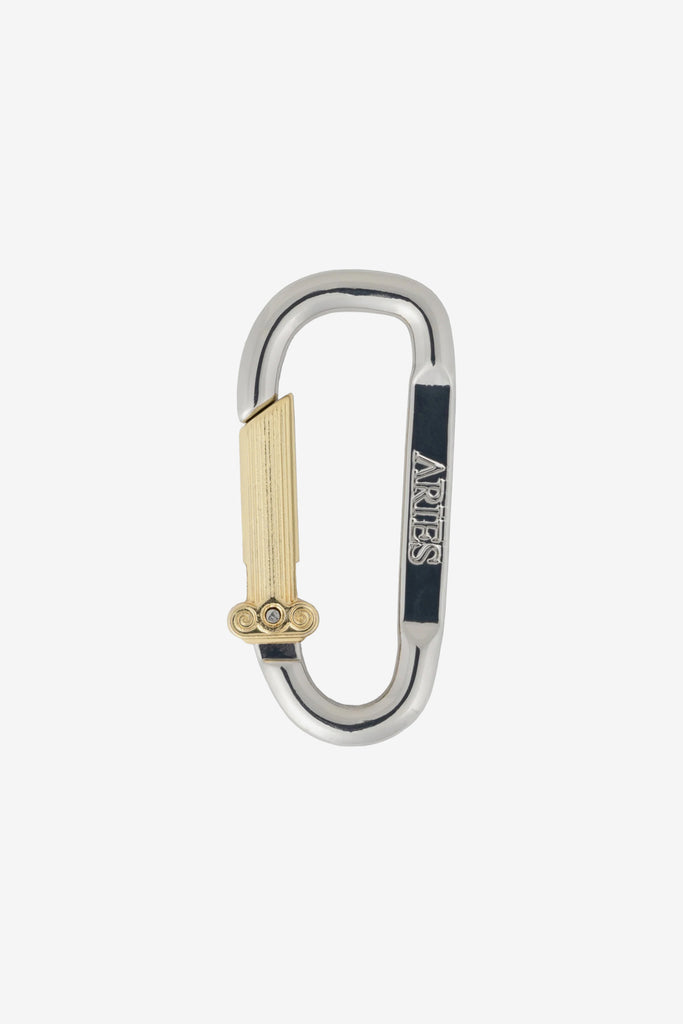 MINI CARABINER PEARL NECKLACE - WORKSOUT WORLDWIDE