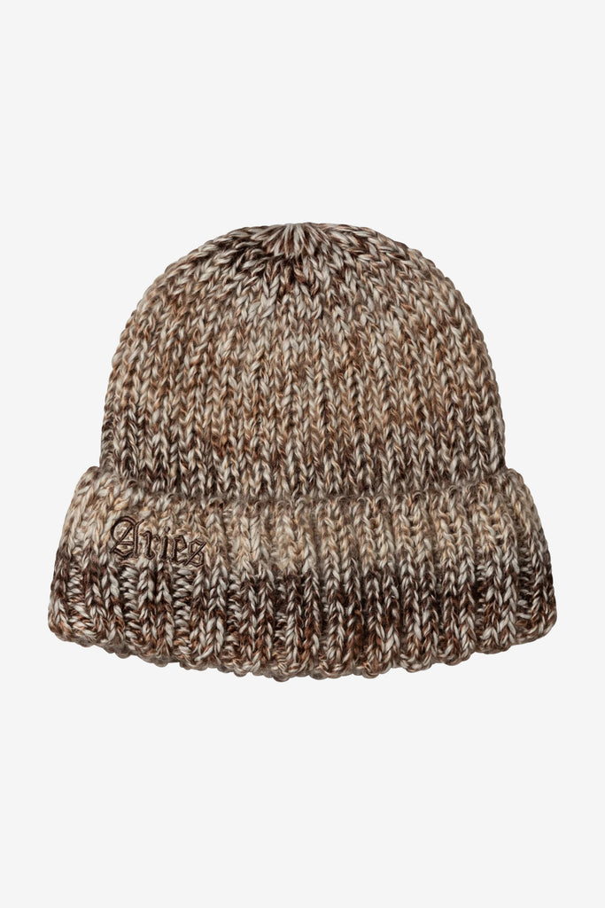 RIB KNIT SPACE DYE BEANIE - WORKSOUT WORLDWIDE