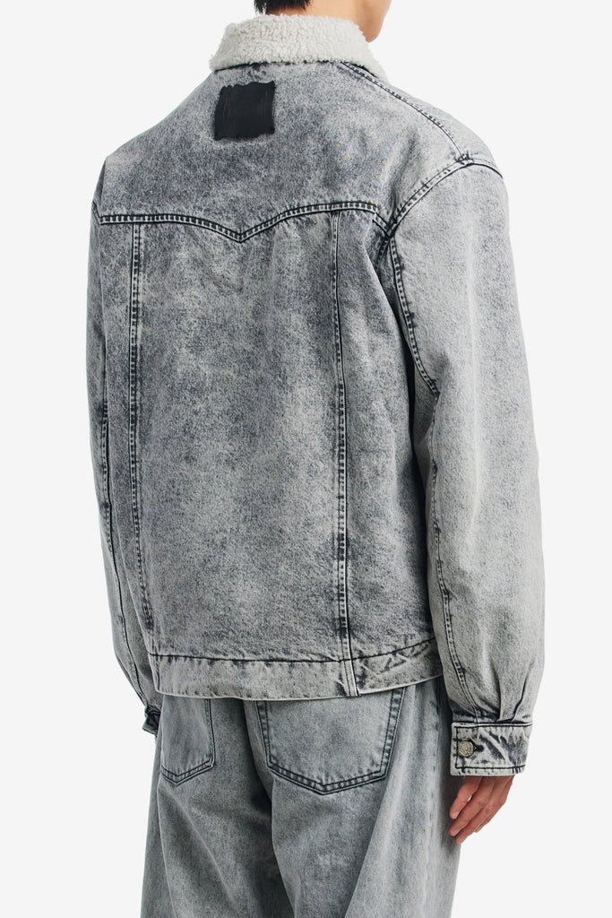 SHERPA DENIM CAR COAT - WORKSOUT WORLDWIDE