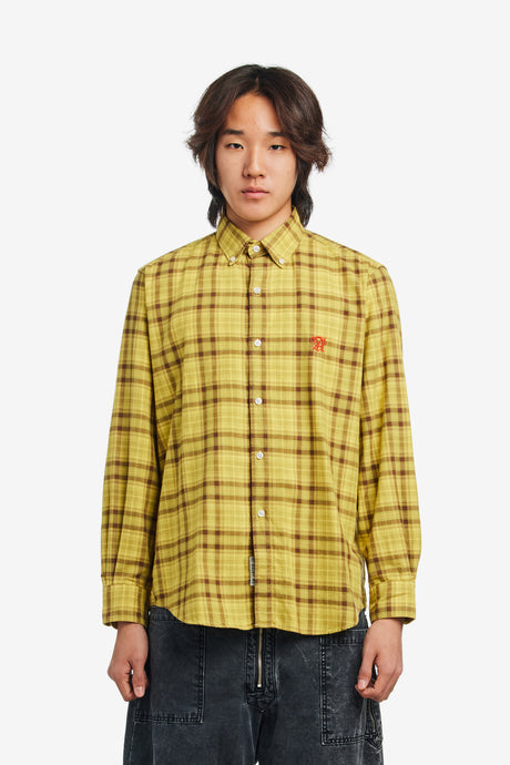 OVERDYED CLASSIC PLAID LS SHIRT