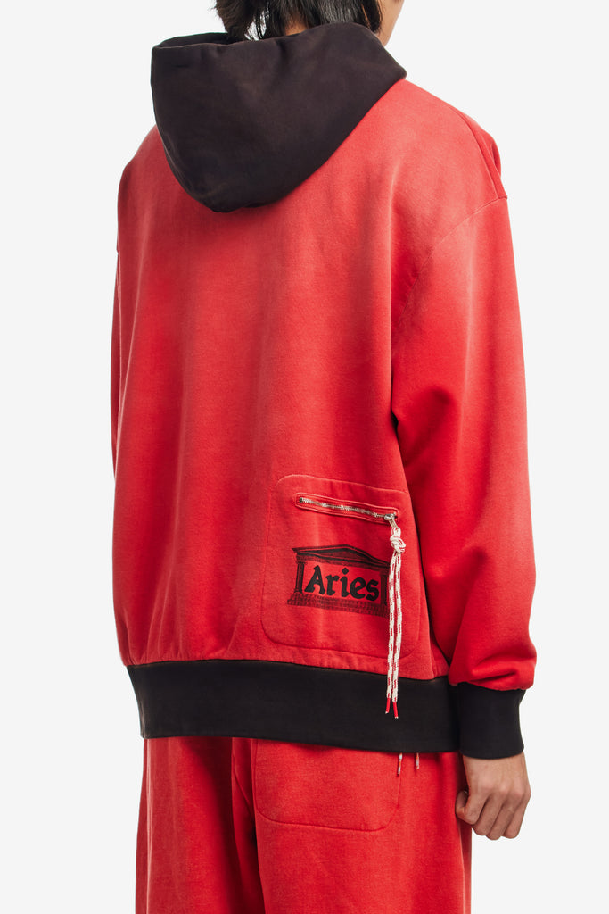 SUNBLEACHED PREMIUM TEMPLE SPORTS HOODIE - WORKSOUT WORLDWIDE