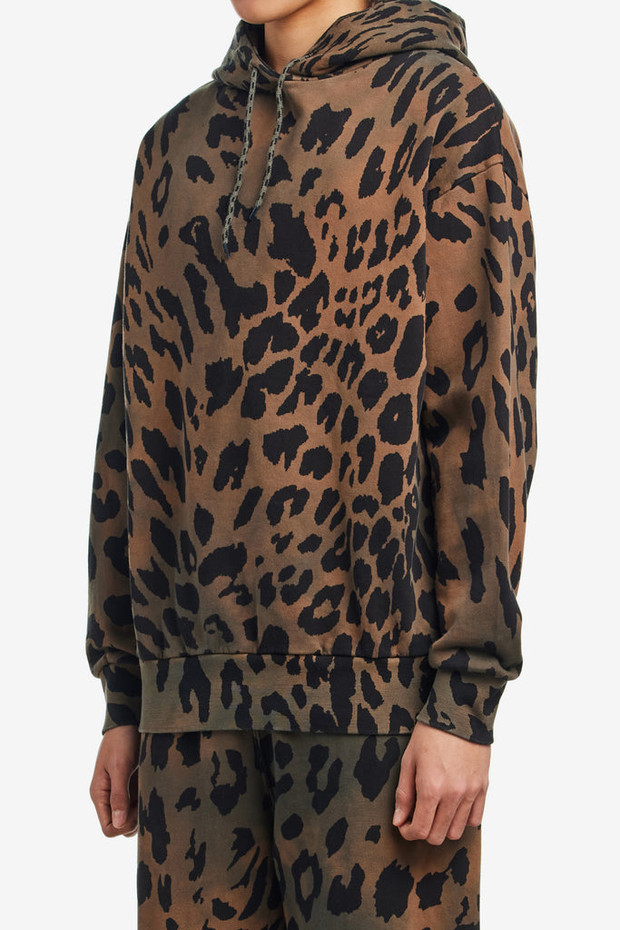 LEOPARD TIE DYE HOODIE - WORKSOUT WORLDWIDE