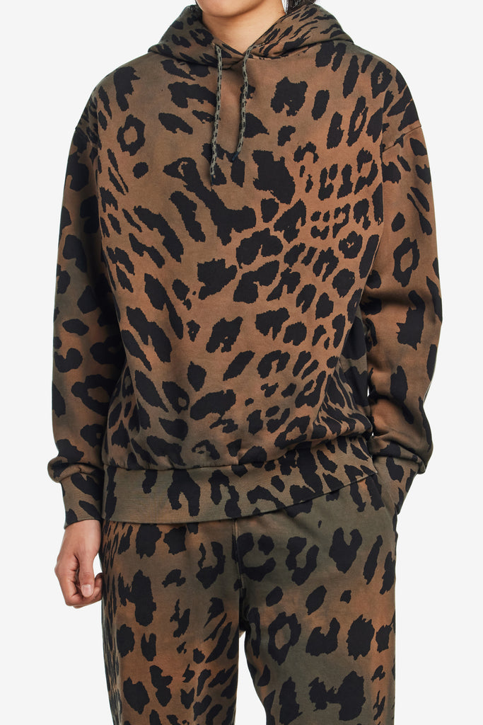 LEOPARD TIE DYE HOODIE - WORKSOUT WORLDWIDE